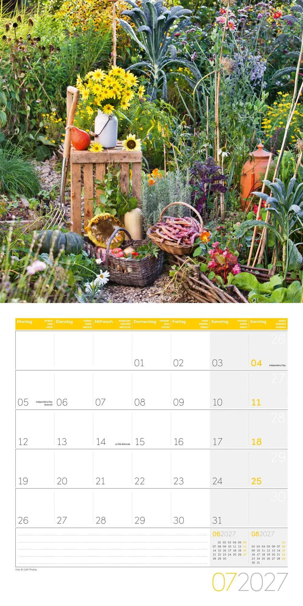 Bild: 9783838447162 | Landleben Kalender 2027 - 30x30 - Art12 | Ackermann Kunstverlag GmbH