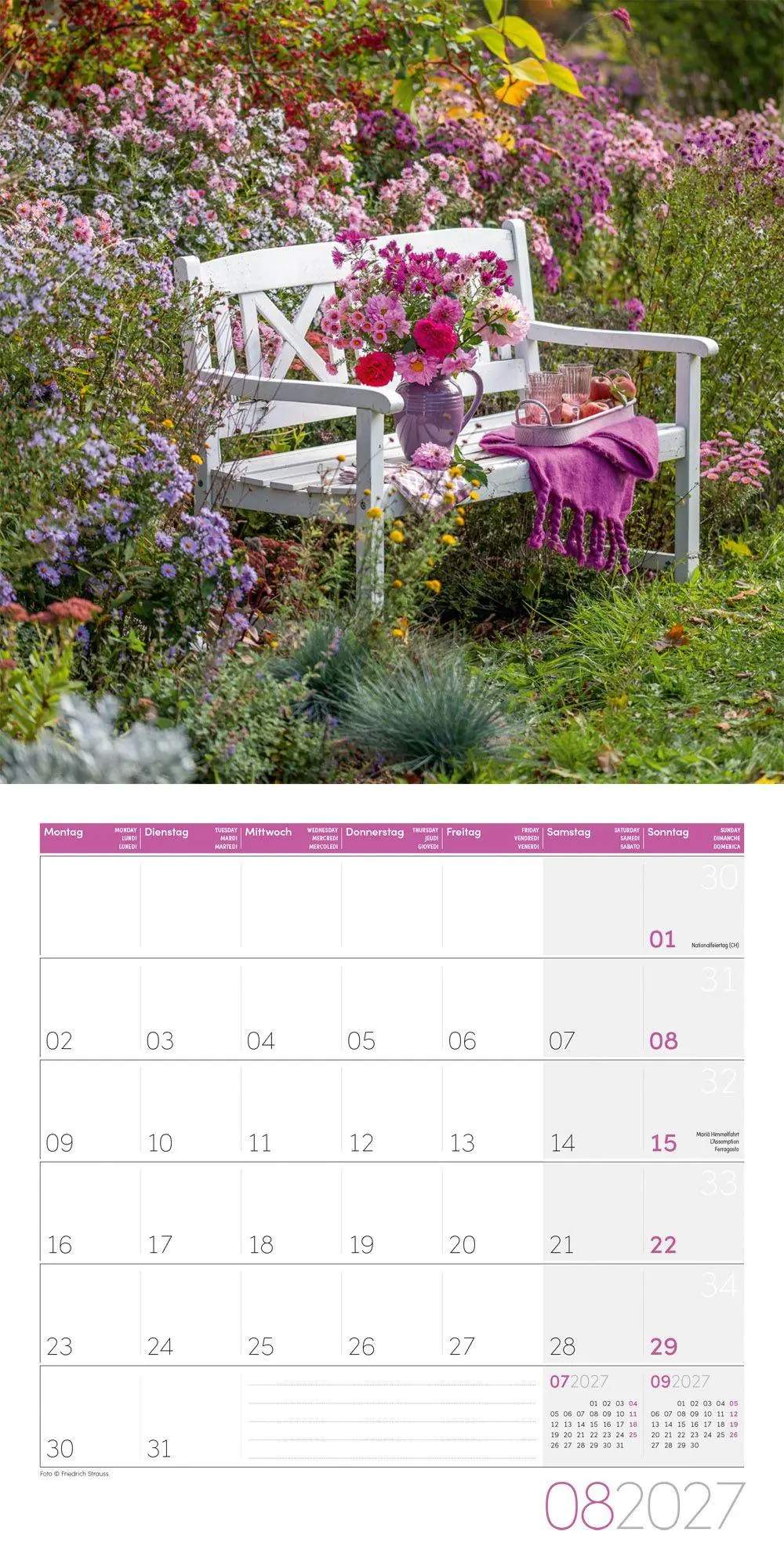 Bild: 9783838447162 | Landleben Kalender 2027 - 30x30 - Art12 | Ackermann Kunstverlag GmbH
