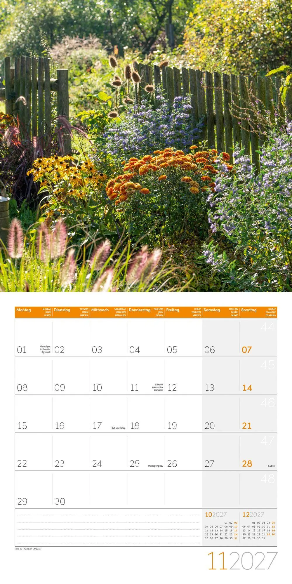 Bild: 9783838447162 | Landleben Kalender 2027 - 30x30 - Art12 | Ackermann Kunstverlag GmbH
