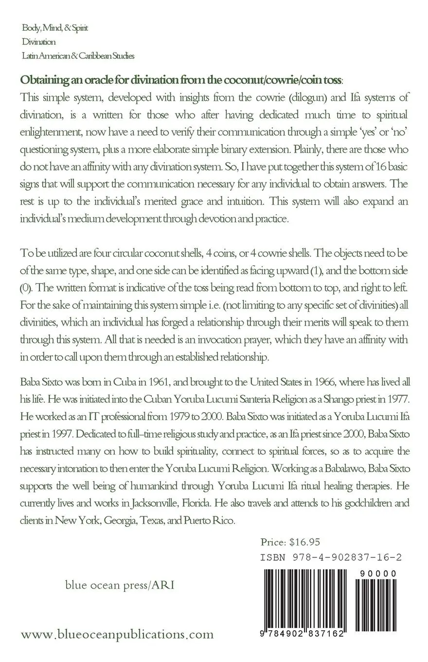 Rückseite: 9784902837162 | Yoruba 16 Oracle Geomancy | Sixto J. Novaton | Taschenbuch | Englisch