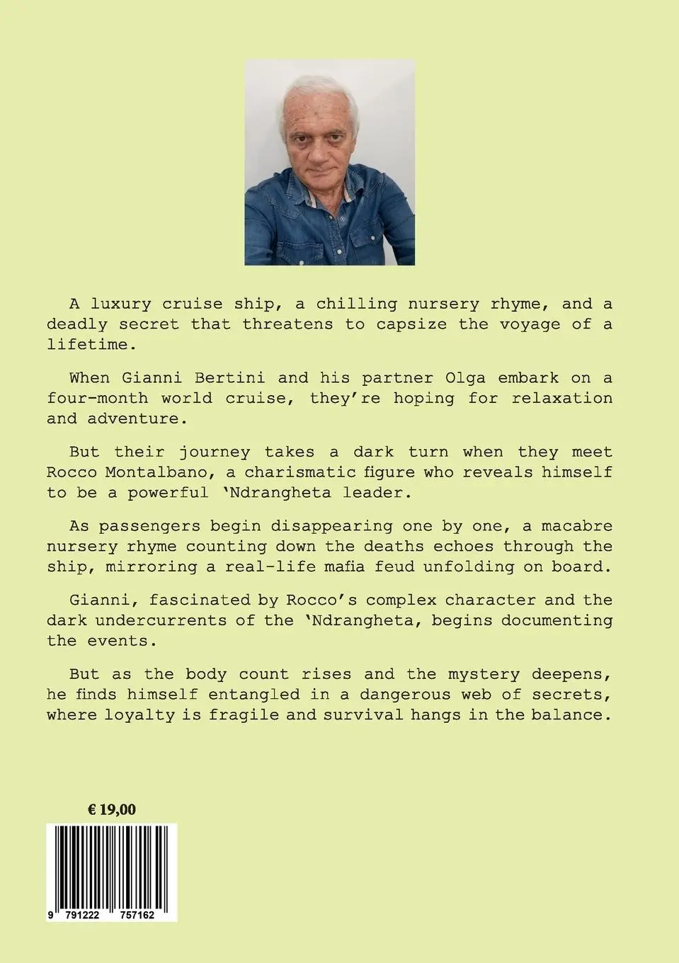 Rückseite: 9791222757162 | Murder on the Costa Deliziosa | Giovanni Bertini | Taschenbuch | 2024