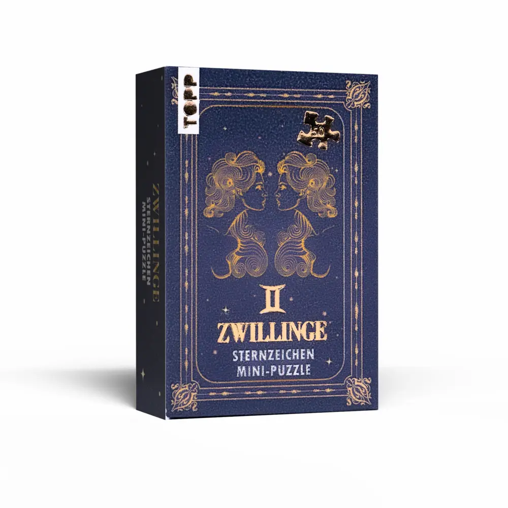 Cover: 4007742187262 | Sternzeichen Mini-Puzzle Zwillinge | 50 Teile Mini-Puzzle | Spiel
