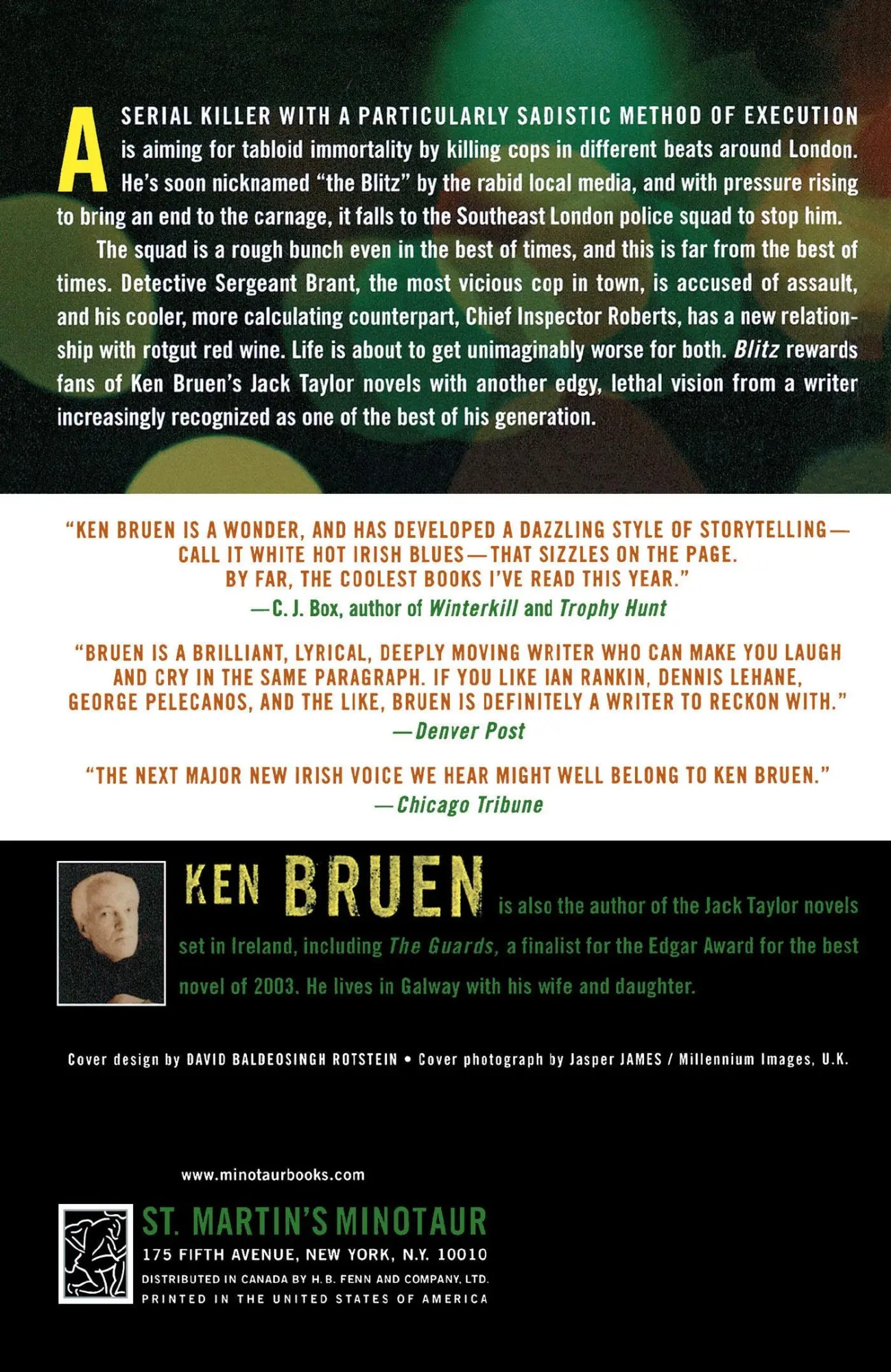 Rückseite: 9780312327262 | Blitz | Ken Bruen | Taschenbuch | Kartoniert / Broschiert | Englisch