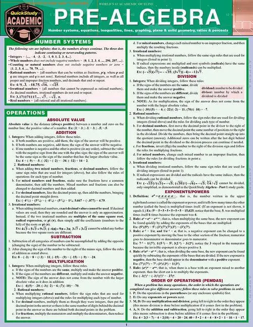 Cover: 9781572227262 | Pre-Algebra | S B Kizlik | Broschüre | Englisch | 2024