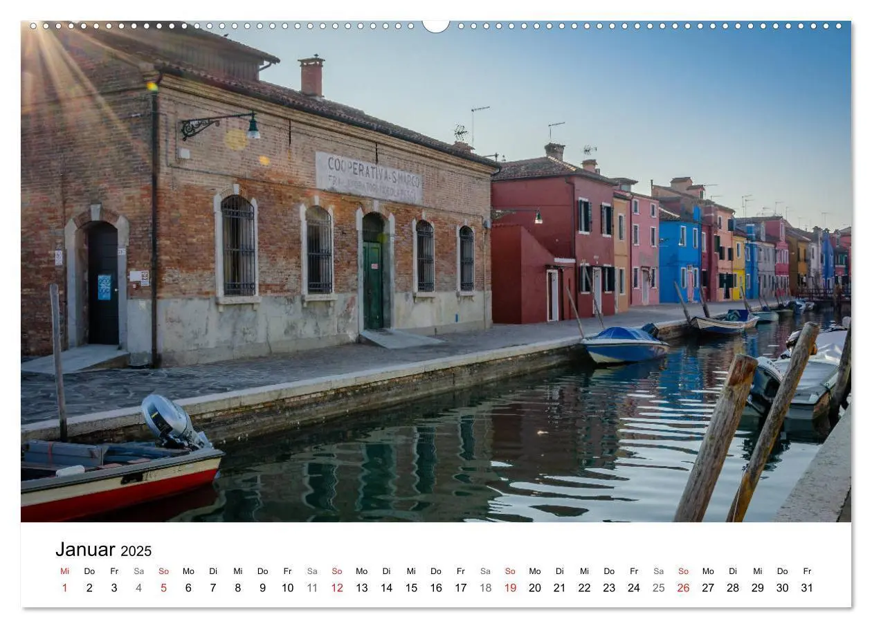 Bild: 9783435197262 | Venedig - Die schönsten Orte (Wandkalender 2025 DIN A2 quer),...
