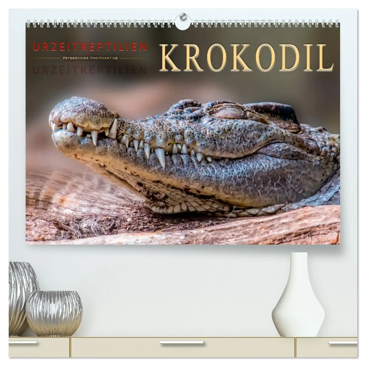 Cover: 9783457737262 | Urzeitreptilien - Krokodil (hochwertiger Premium Wandkalender 2026...