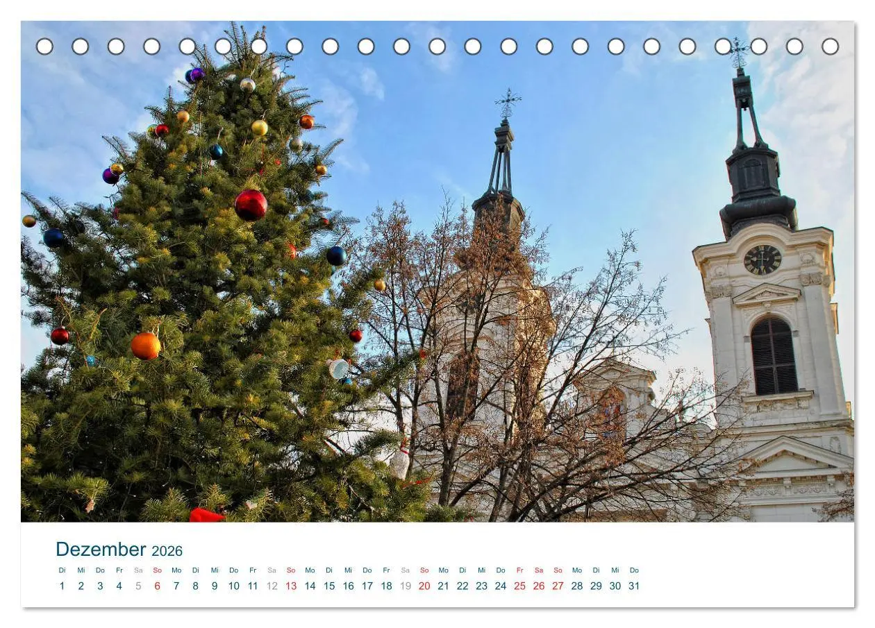 Bild: 9783516067262 | Quer durch Serbien (Tischkalender 2026 DIN A5 quer), CALVENDO...