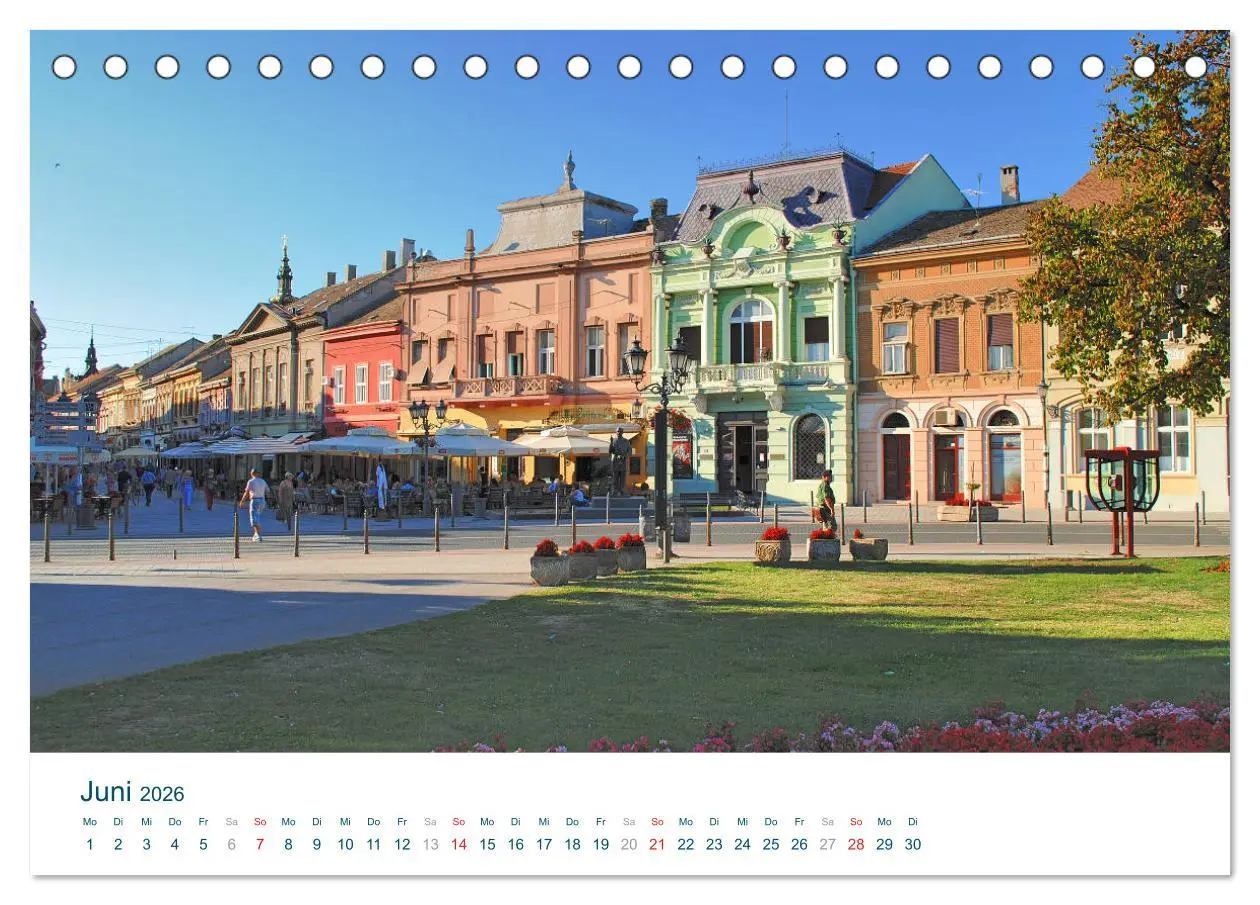 Bild: 9783516067262 | Quer durch Serbien (Tischkalender 2026 DIN A5 quer), CALVENDO...