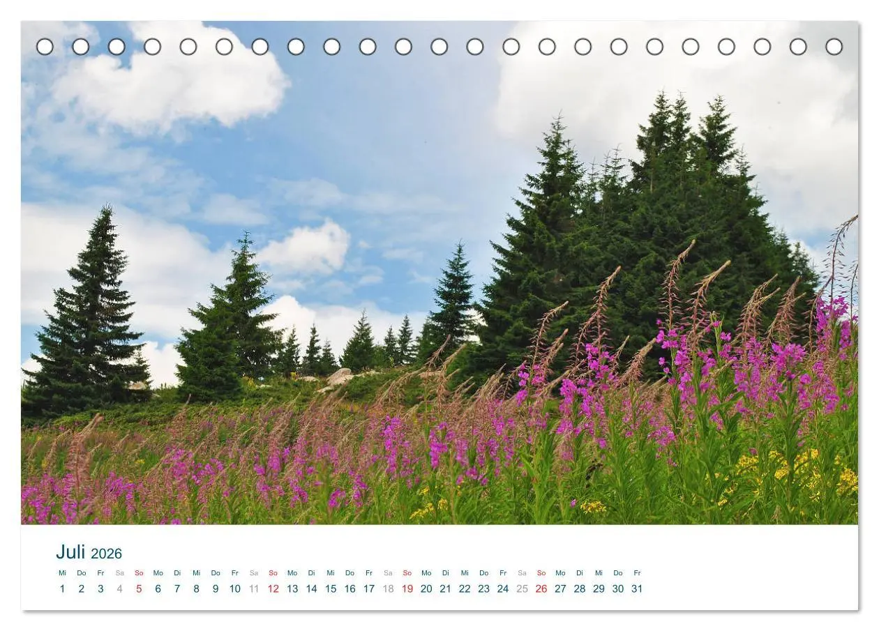 Bild: 9783516067262 | Quer durch Serbien (Tischkalender 2026 DIN A5 quer), CALVENDO...