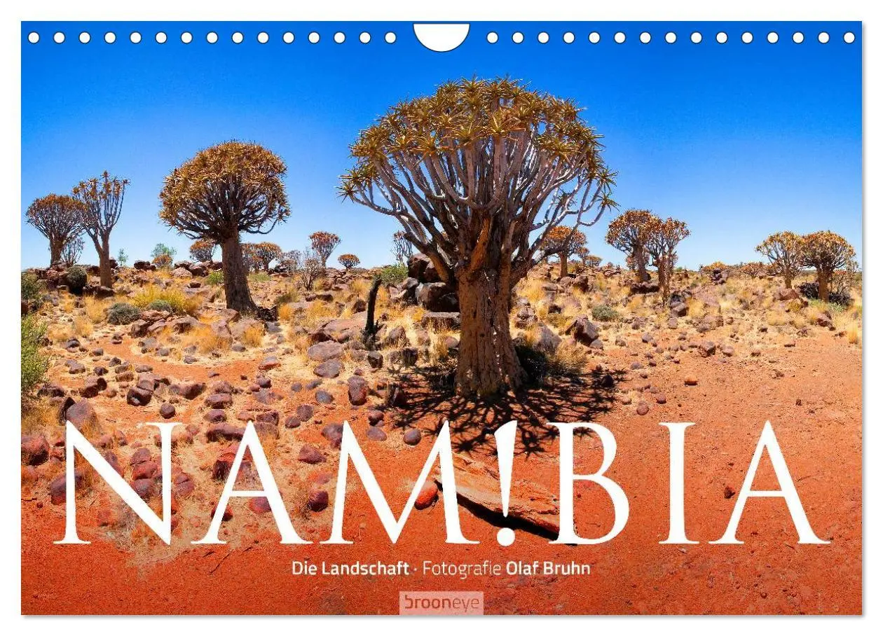 Cover: 9783516137262 | Namibia - Die Landschaft (Wandkalender 2026 DIN A4 quer), CALVENDO...