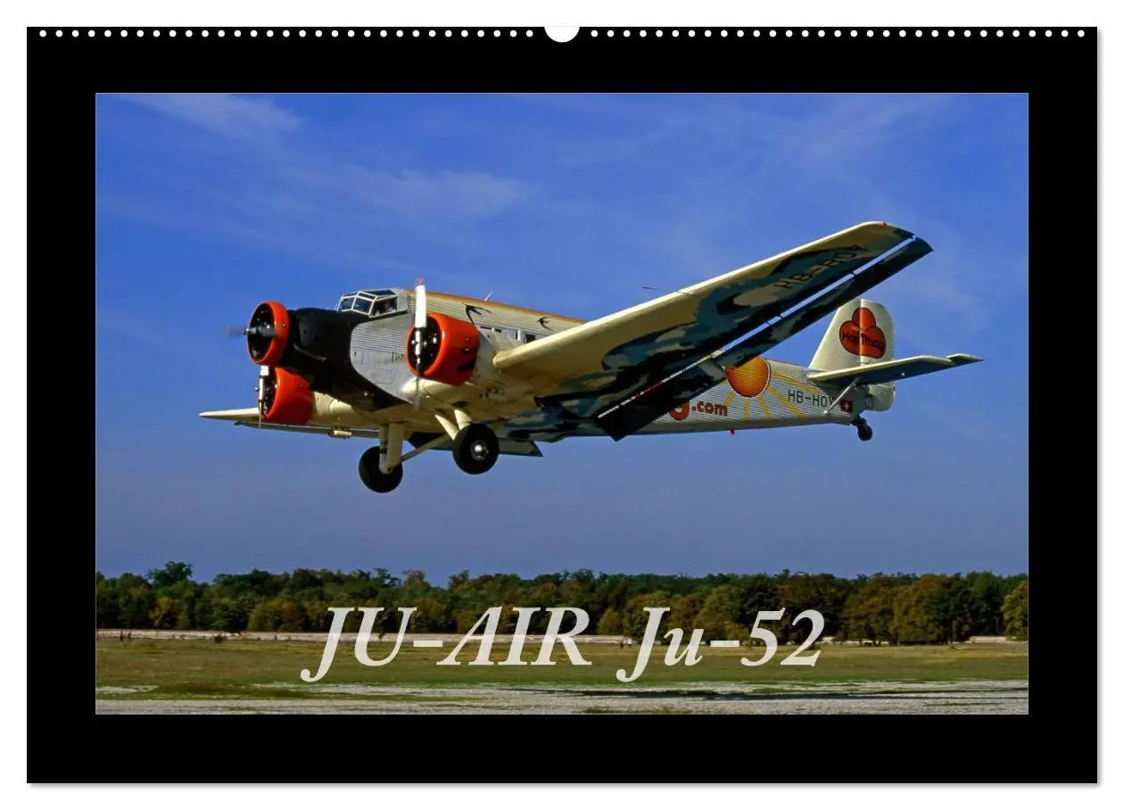 Cover: 9783516207262 | JU-AIR Ju-52 (Wandkalender 2026 DIN A2 quer), CALVENDO Monatskalender