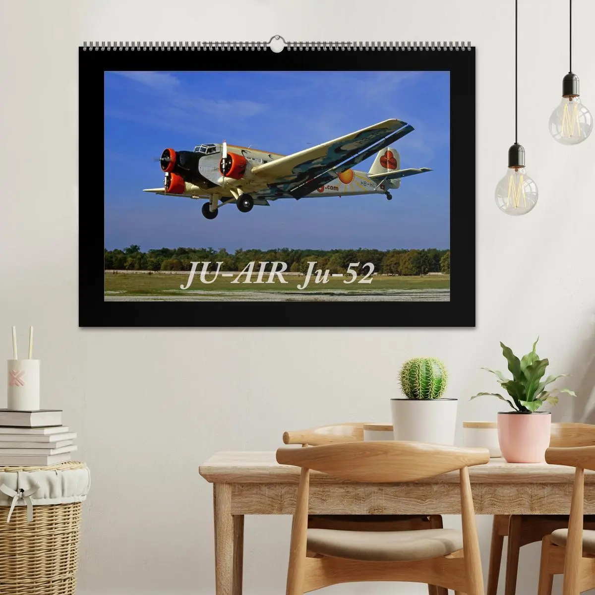 Bild: 9783516207262 | JU-AIR Ju-52 (Wandkalender 2026 DIN A2 quer), CALVENDO Monatskalender
