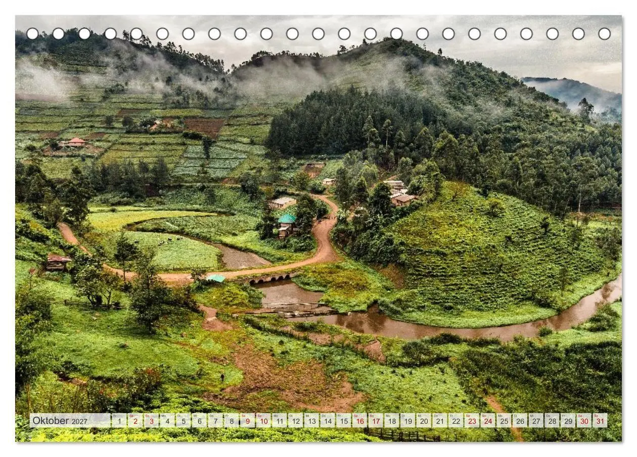 Bild: 9783569397262 | Uganda - ein Land der Vielfalt (Tischkalender 2027 DIN A5 quer),...