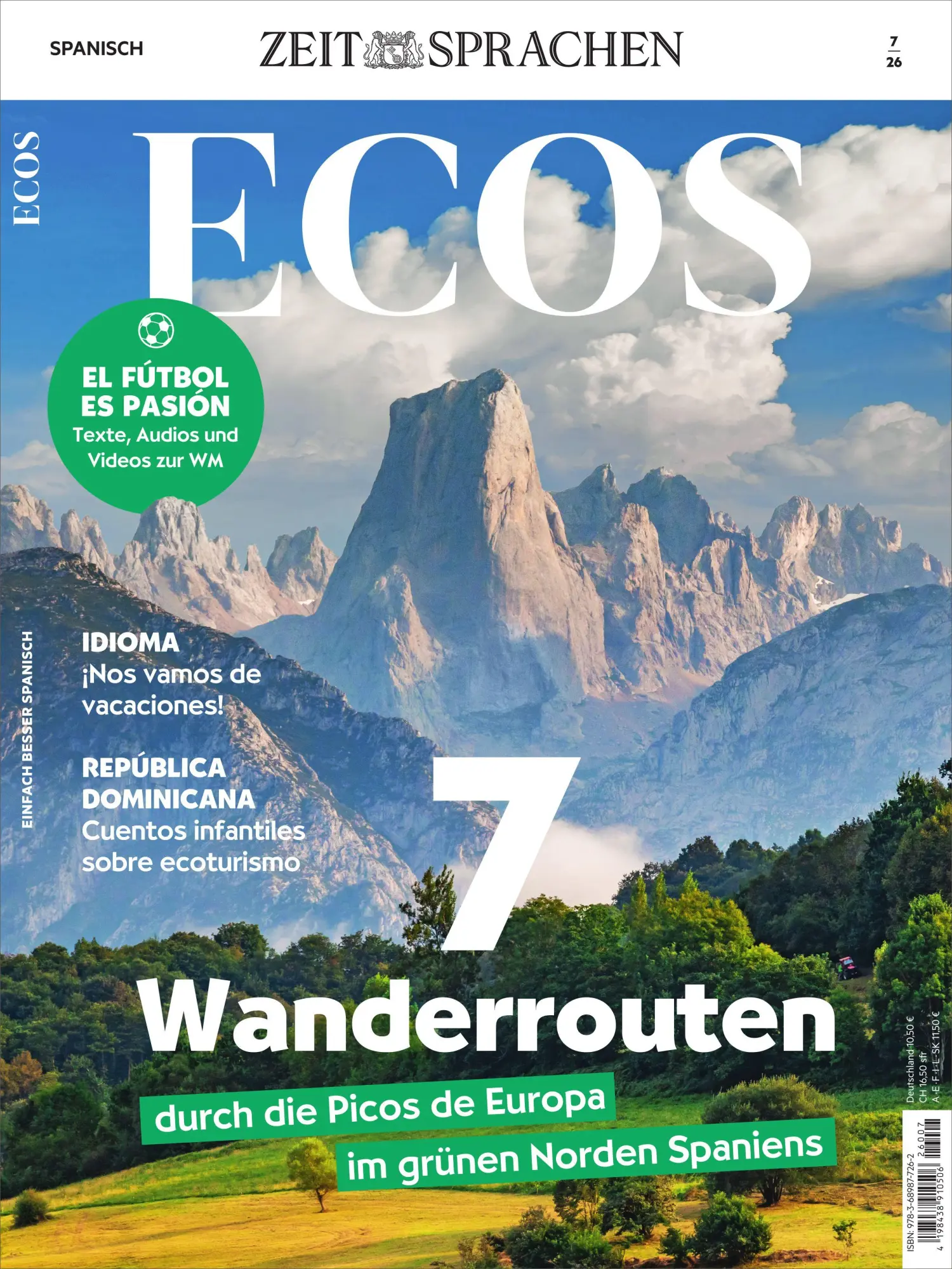 Cover: 9783689877262 | Ecos 7/26 | ZEIT SPRACHEN GmbH | Broschüre | 67 S. | Deutsch | 2026