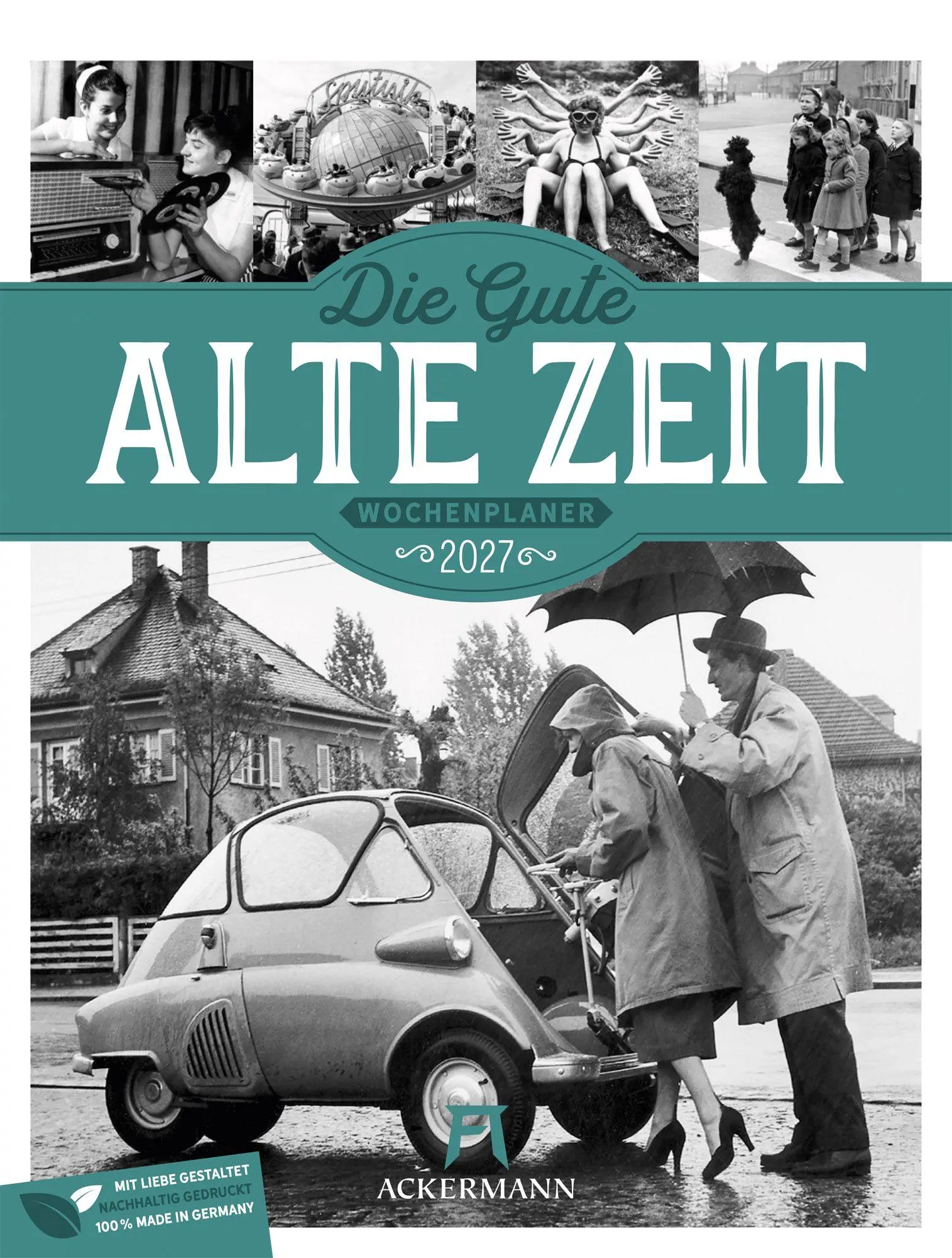 Cover: 9783838437262 | Die gute alte Zeit Wochenplaner Kalender 2027 | GmbH | Kalender | 2027