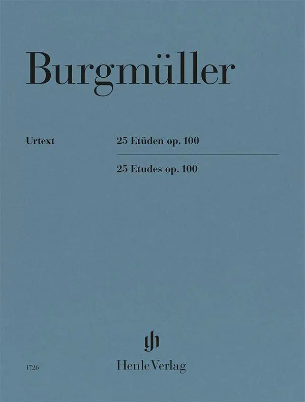 Cover: 9790201817262 | Friedrich Burgmüller - 25 Etüden op. 100 | Taschenbuch | Deutsch