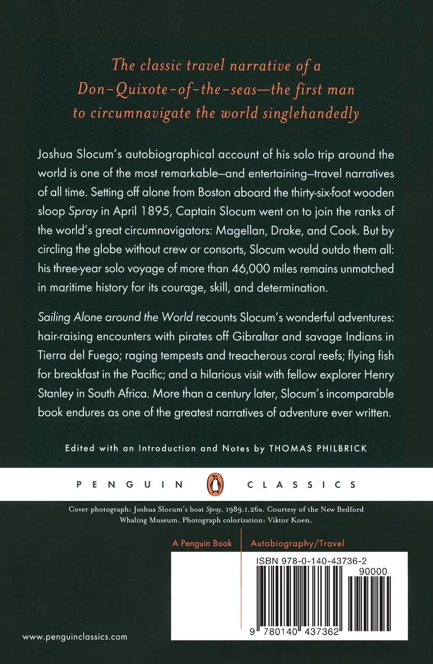 Rückseite: 9780140437362 | Sailing Alone around the World | Joshua Slocum | Taschenbuch | 1999