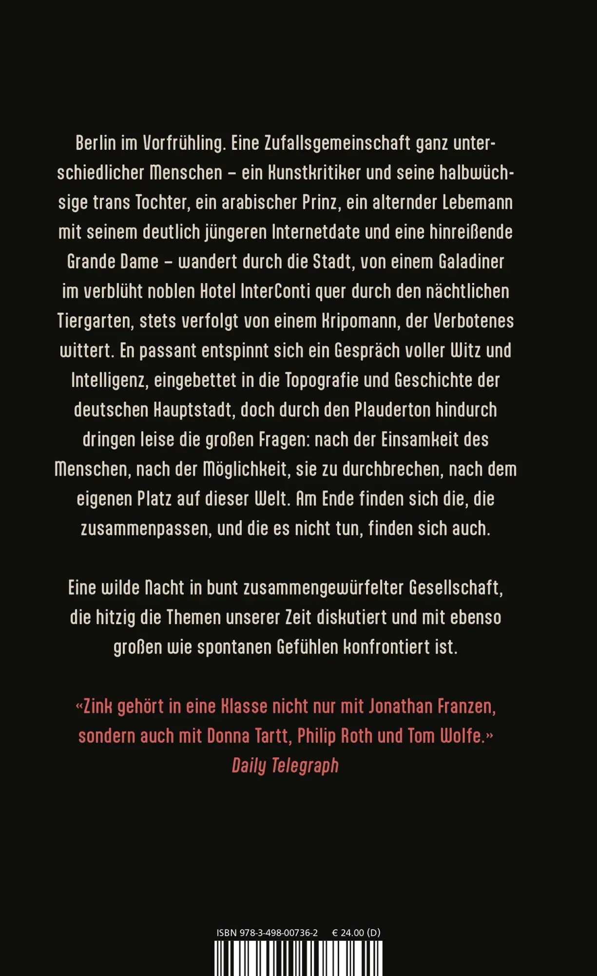 Rückseite: 9783498007362 | Sister Europe | Nell Zink | Buch | 272 S. | Deutsch | 2025