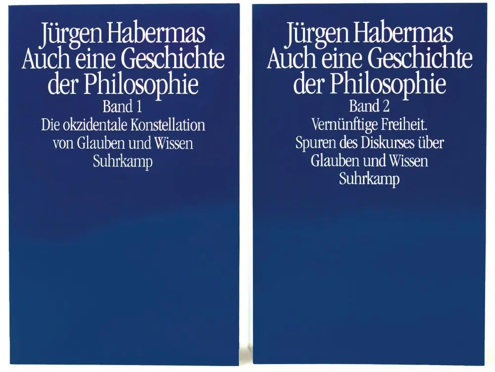 Cover: 9783518587362 | Auch eine Geschichte der Philosophie | Jürgen Habermas | Taschenbuch