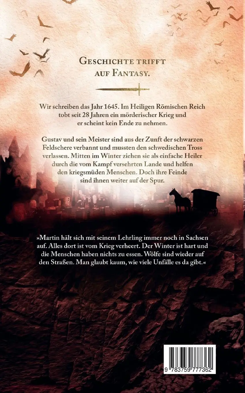 Rückseite: 9783759777362 | Der Lehrling des Feldschers 2 | Greg Walters | Taschenbuch | Paperback