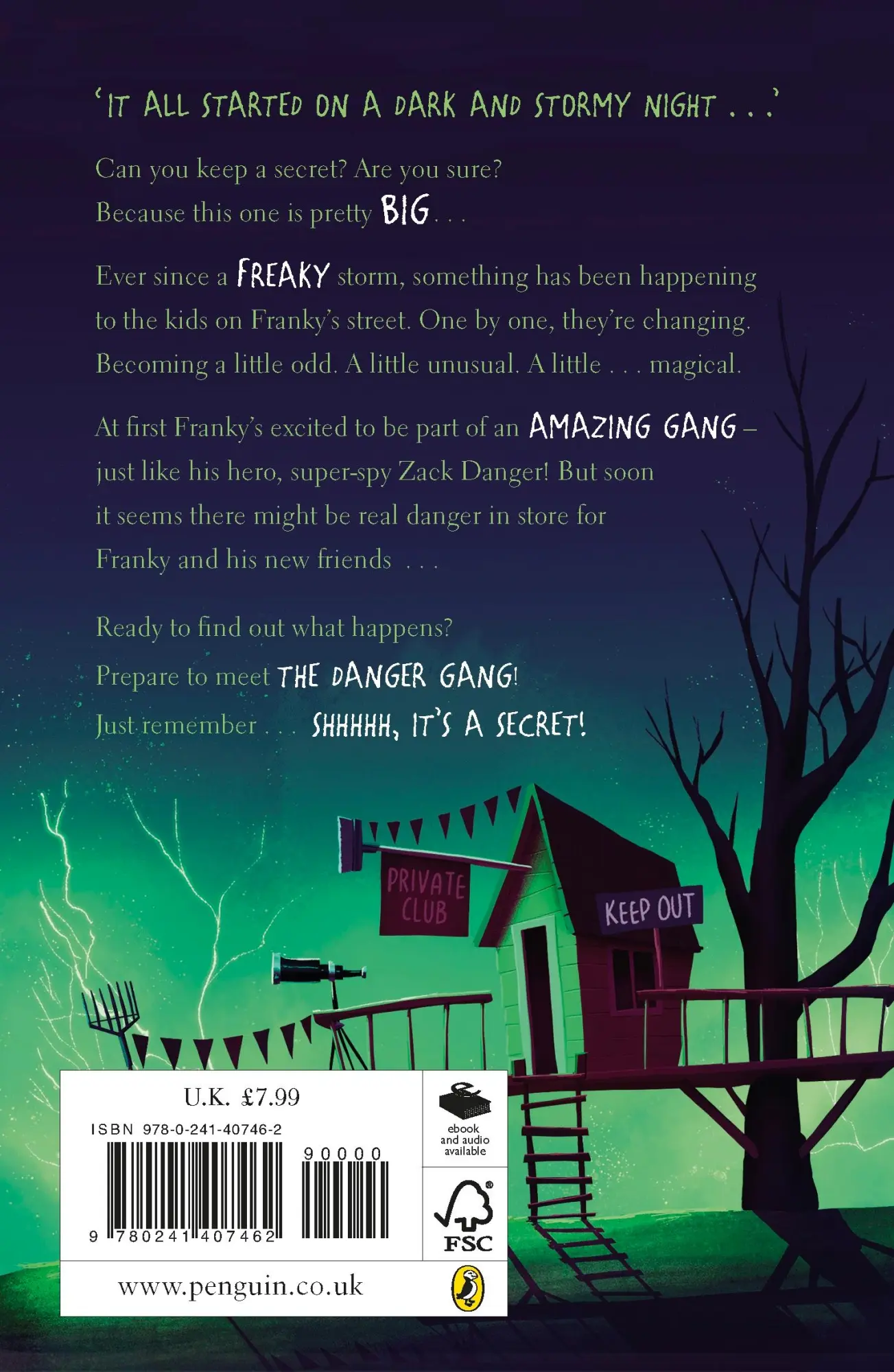 Rückseite: 9780241407462 | The Danger Gang | Tom Fletcher | Taschenbuch | B-format paperback