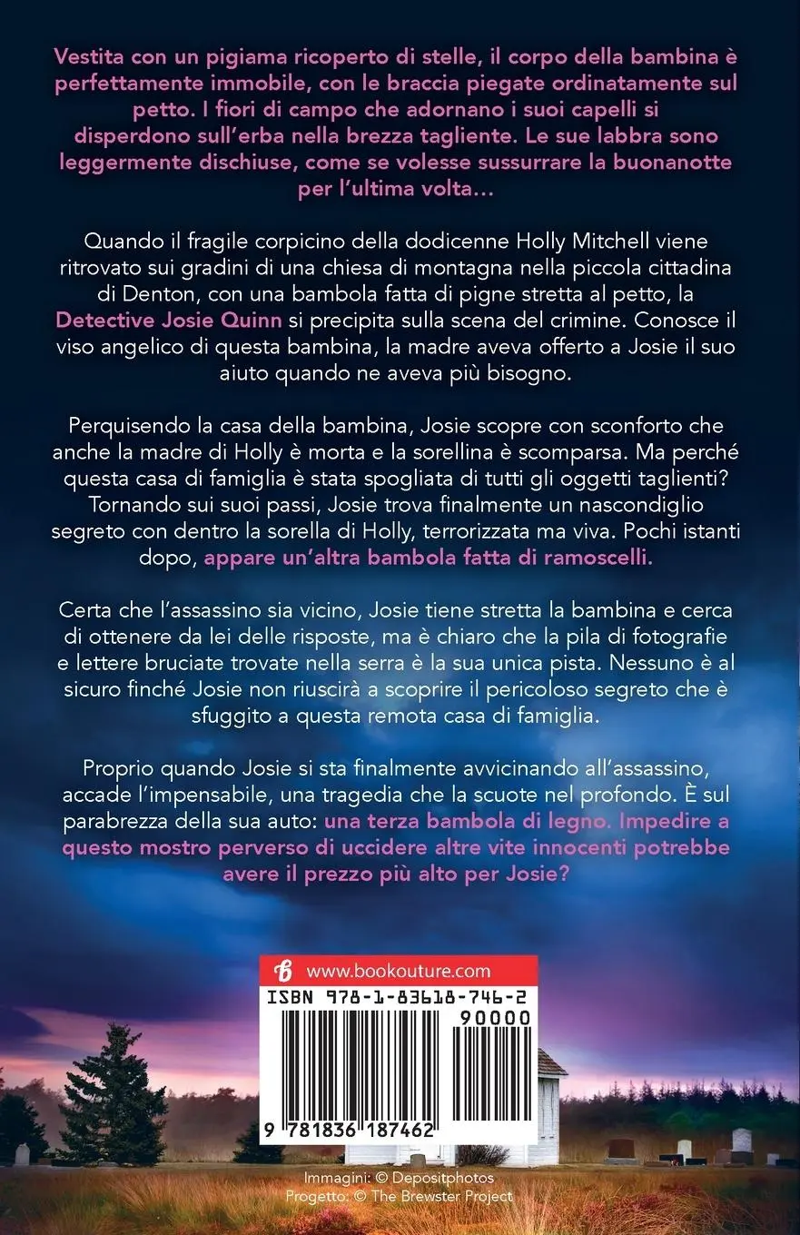 Rückseite: 9781836187462 | Silenzio piccolina | Un thriller coinvolgente e pieno di suspense