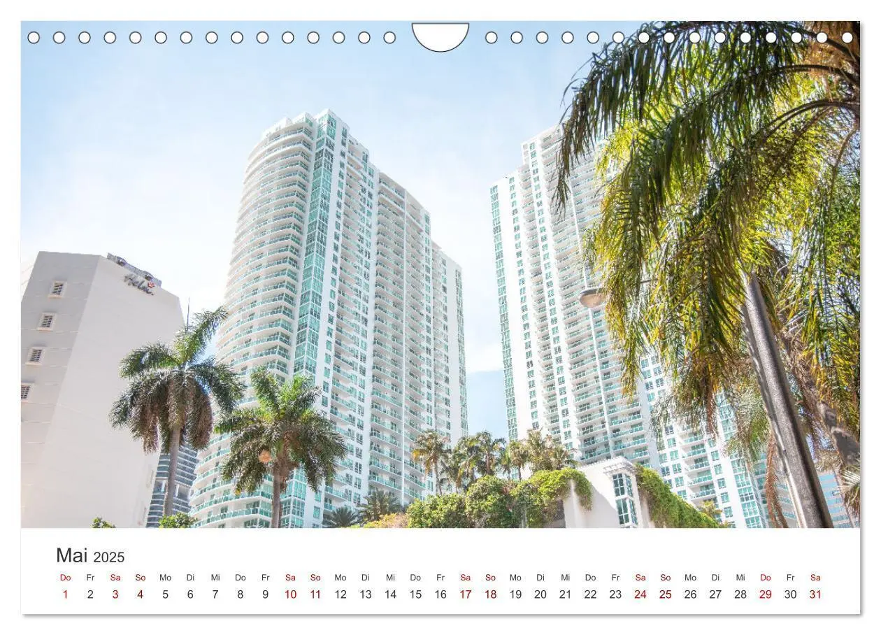 Bild: 9783435007462 | Miami - Gateway to the Americas (Wandkalender 2025 DIN A4 quer),...