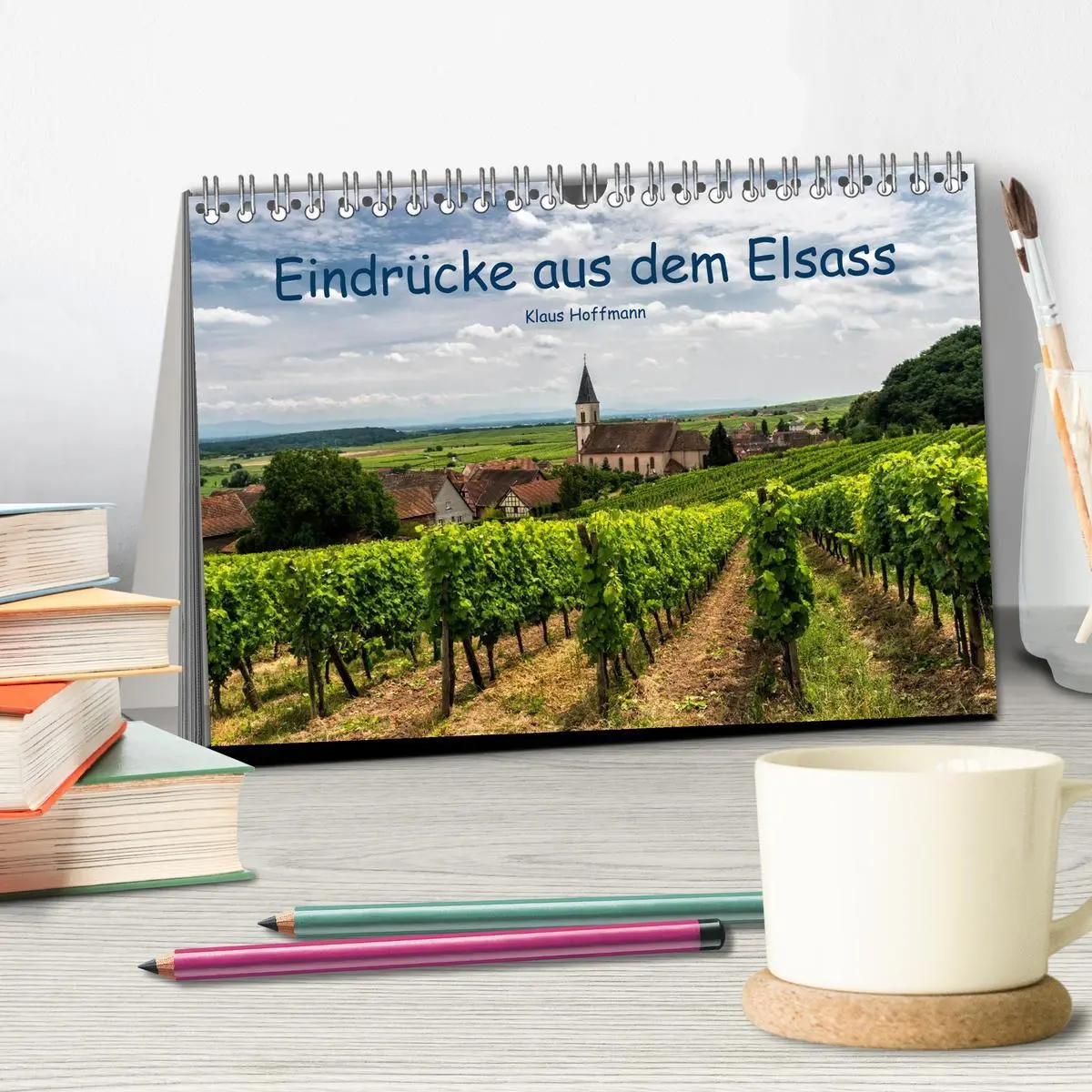 Bild: 9783516047462 | Eindrücke aus dem Elsass (Tischkalender 2026 DIN A5 quer), CALVENDO...