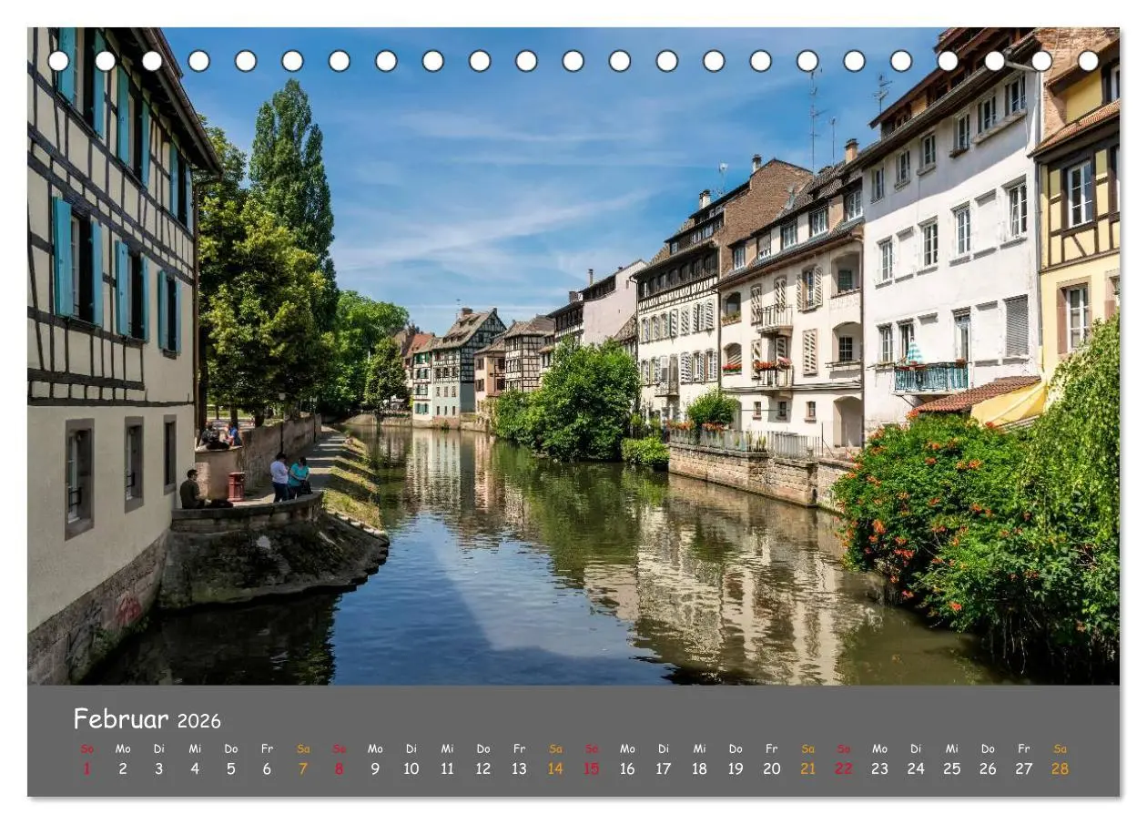 Bild: 9783516047462 | Eindrücke aus dem Elsass (Tischkalender 2026 DIN A5 quer), CALVENDO...