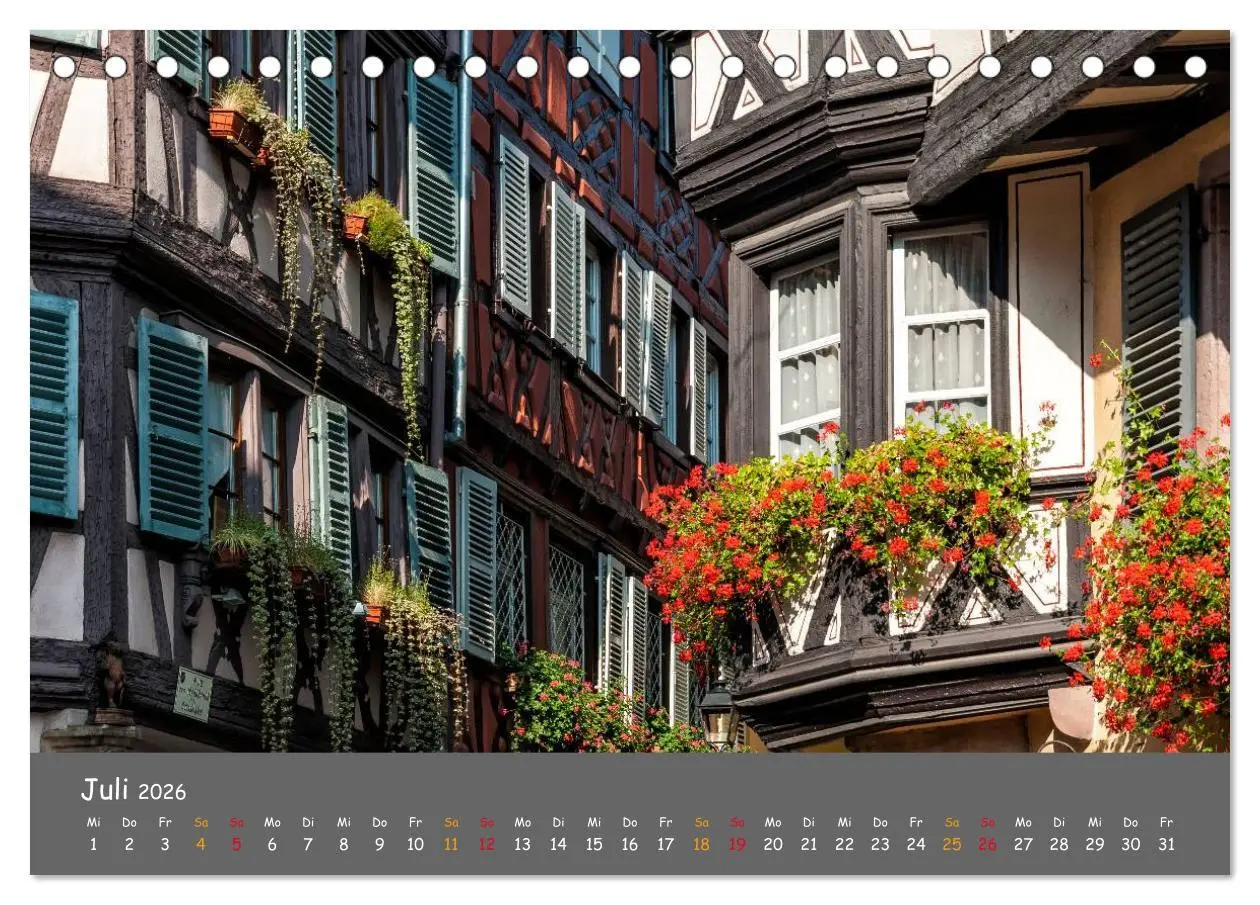 Bild: 9783516047462 | Eindrücke aus dem Elsass (Tischkalender 2026 DIN A5 quer), CALVENDO...