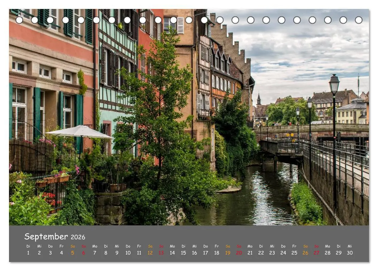 Bild: 9783516047462 | Eindrücke aus dem Elsass (Tischkalender 2026 DIN A5 quer), CALVENDO...