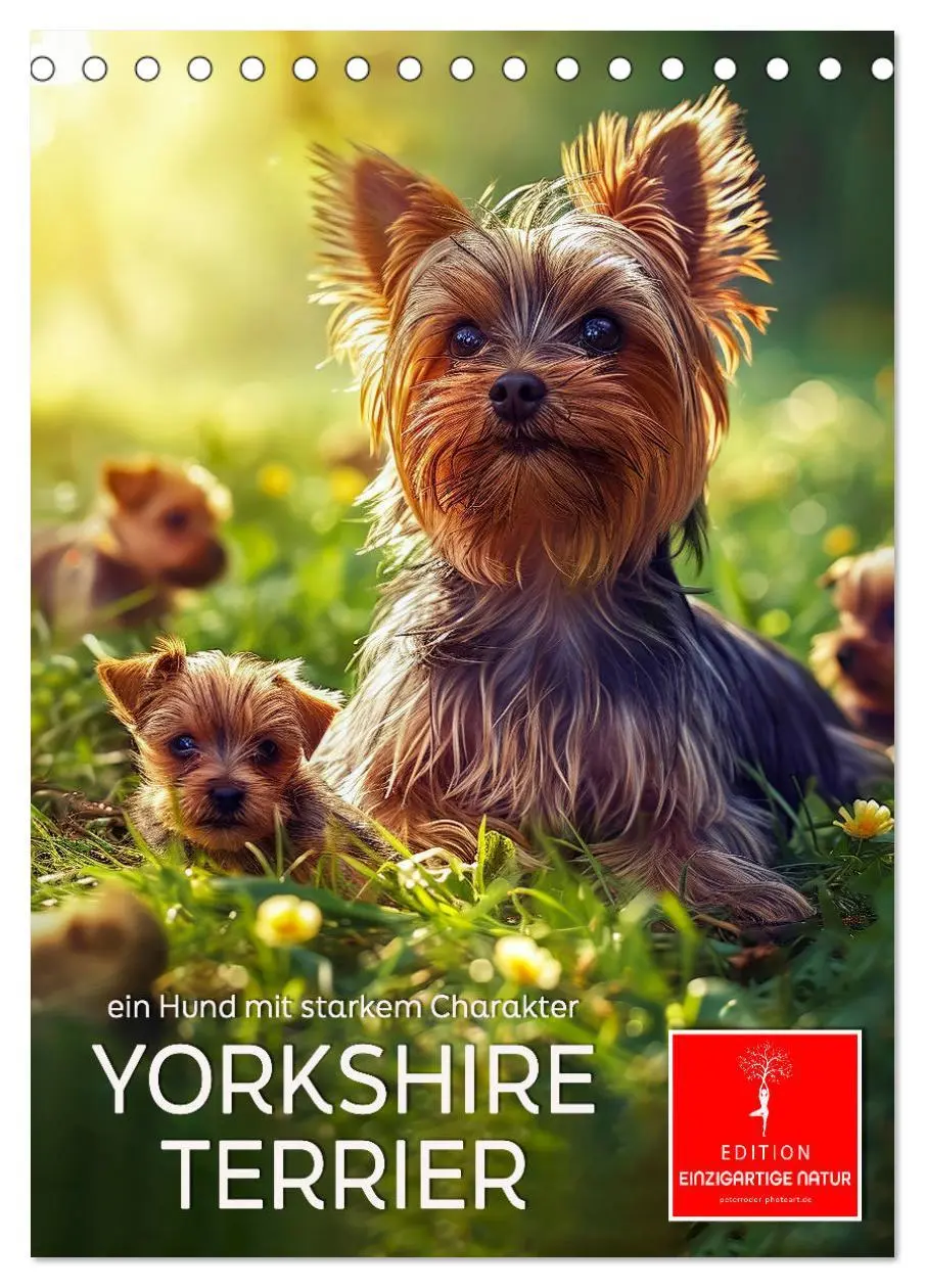 Cover: 9783516287462 | Yorkshire Terrier - ein Hund mit starkem Charakter (Tischkalender...