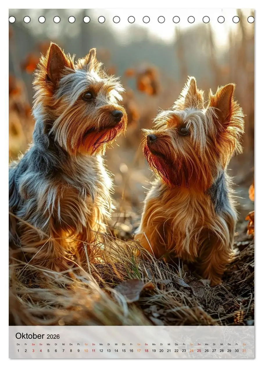 Bild: 9783516287462 | Yorkshire Terrier - ein Hund mit starkem Charakter (Tischkalender...