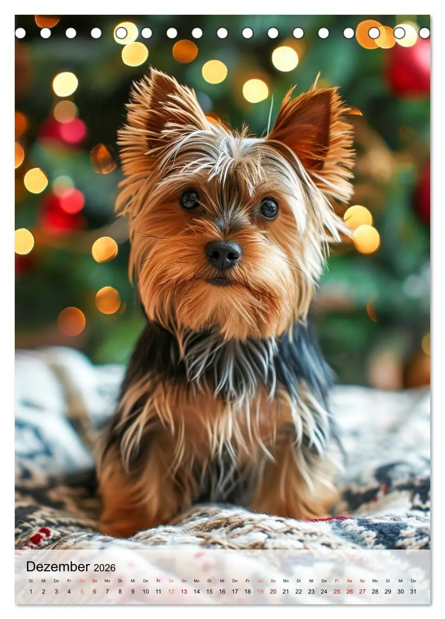 Bild: 9783516287462 | Yorkshire Terrier - ein Hund mit starkem Charakter (Tischkalender...