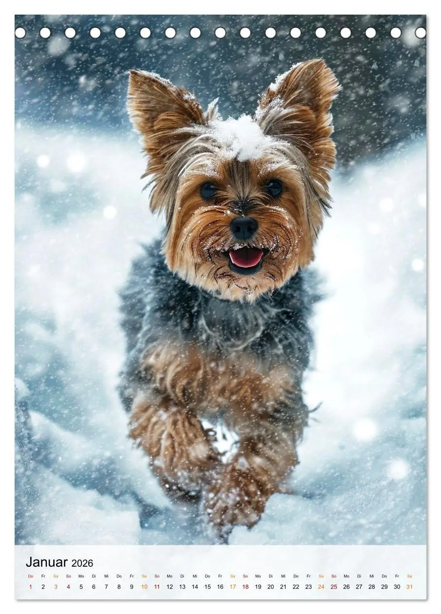 Bild: 9783516287462 | Yorkshire Terrier - ein Hund mit starkem Charakter (Tischkalender...