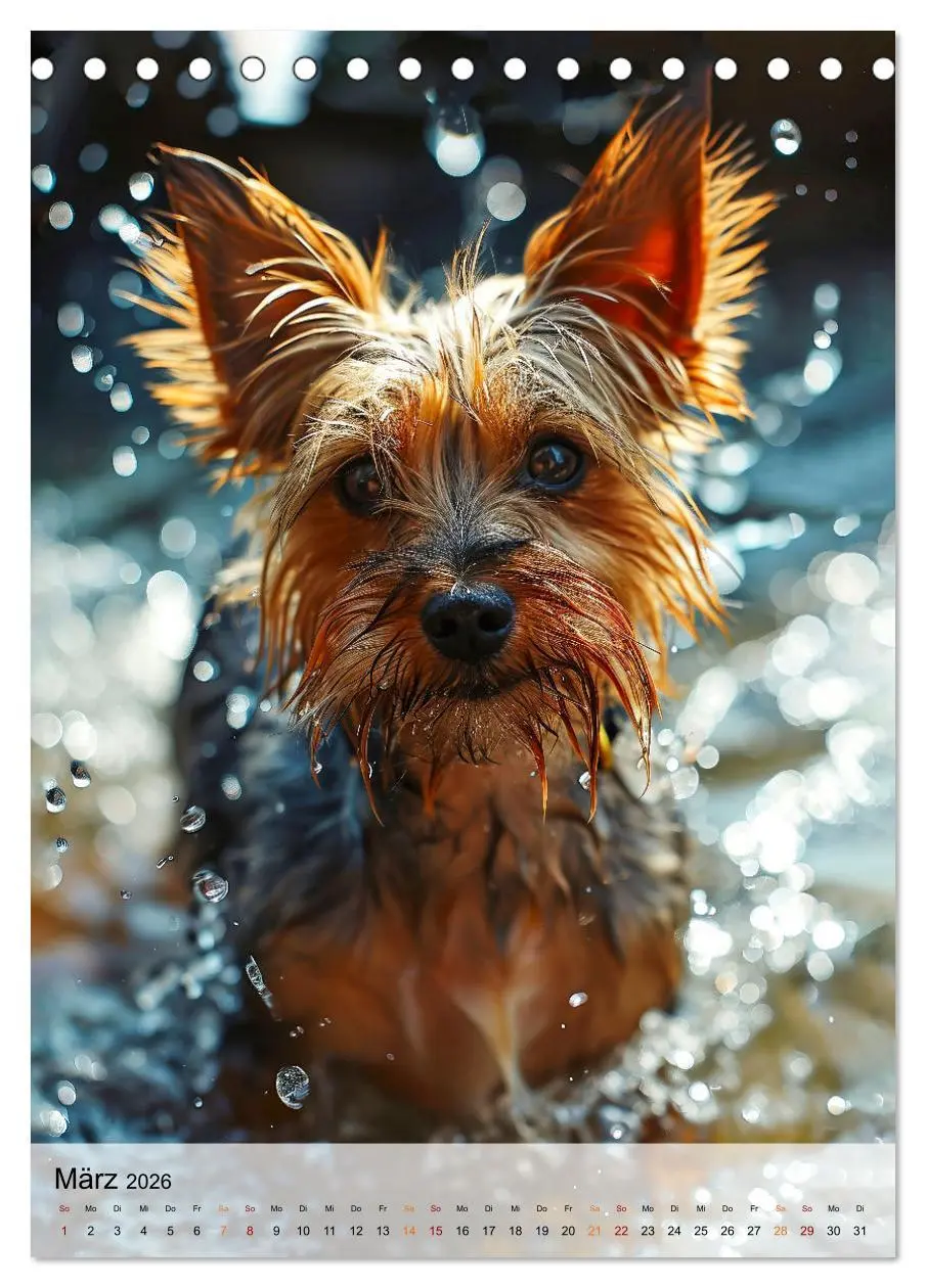 Bild: 9783516287462 | Yorkshire Terrier - ein Hund mit starkem Charakter (Tischkalender...