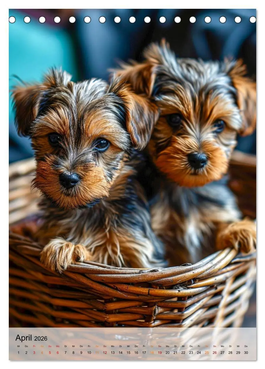 Bild: 9783516287462 | Yorkshire Terrier - ein Hund mit starkem Charakter (Tischkalender...