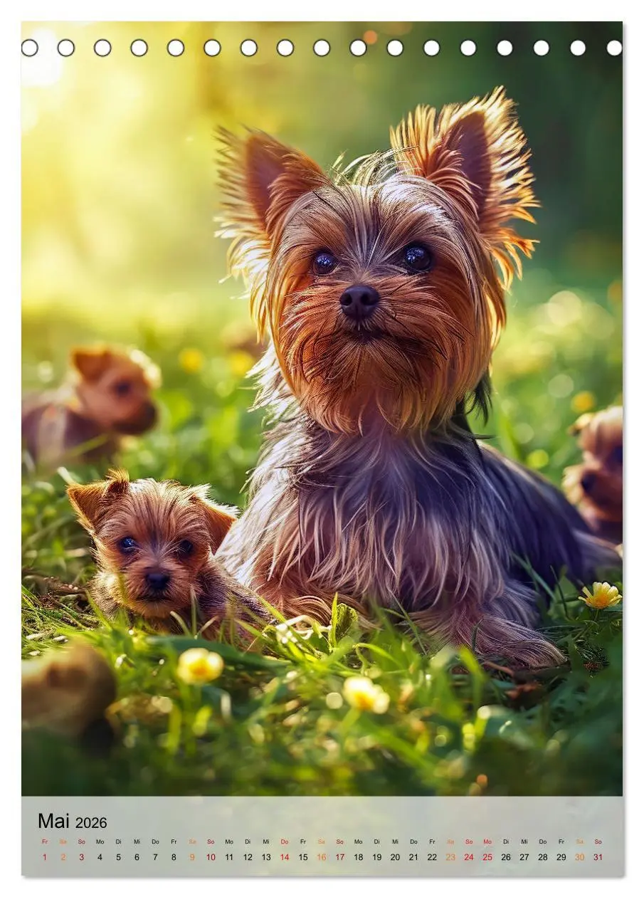 Bild: 9783516287462 | Yorkshire Terrier - ein Hund mit starkem Charakter (Tischkalender...