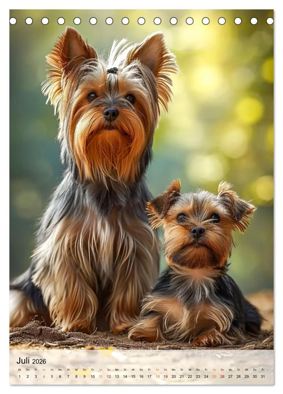 Bild: 9783516287462 | Yorkshire Terrier - ein Hund mit starkem Charakter (Tischkalender...