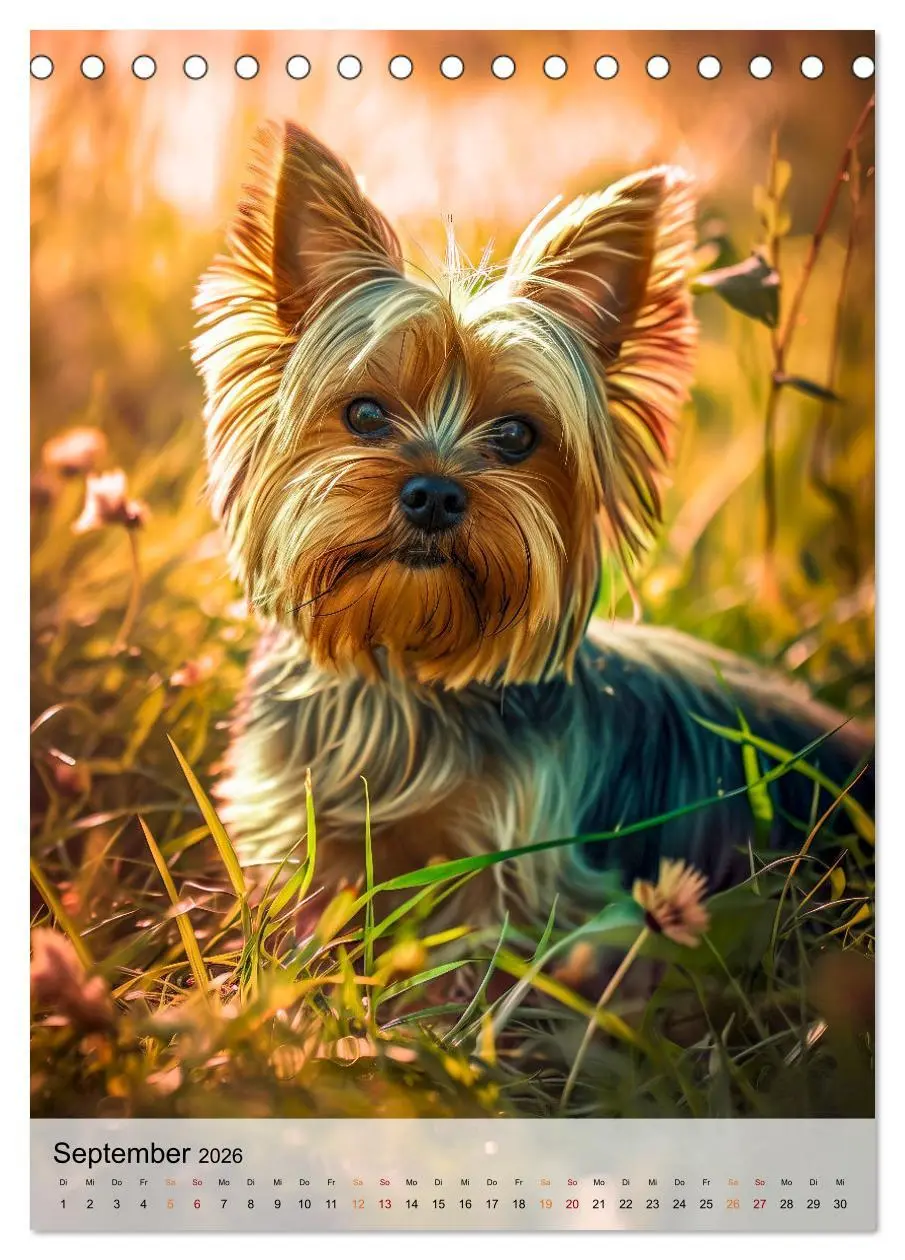 Bild: 9783516287462 | Yorkshire Terrier - ein Hund mit starkem Charakter (Tischkalender...