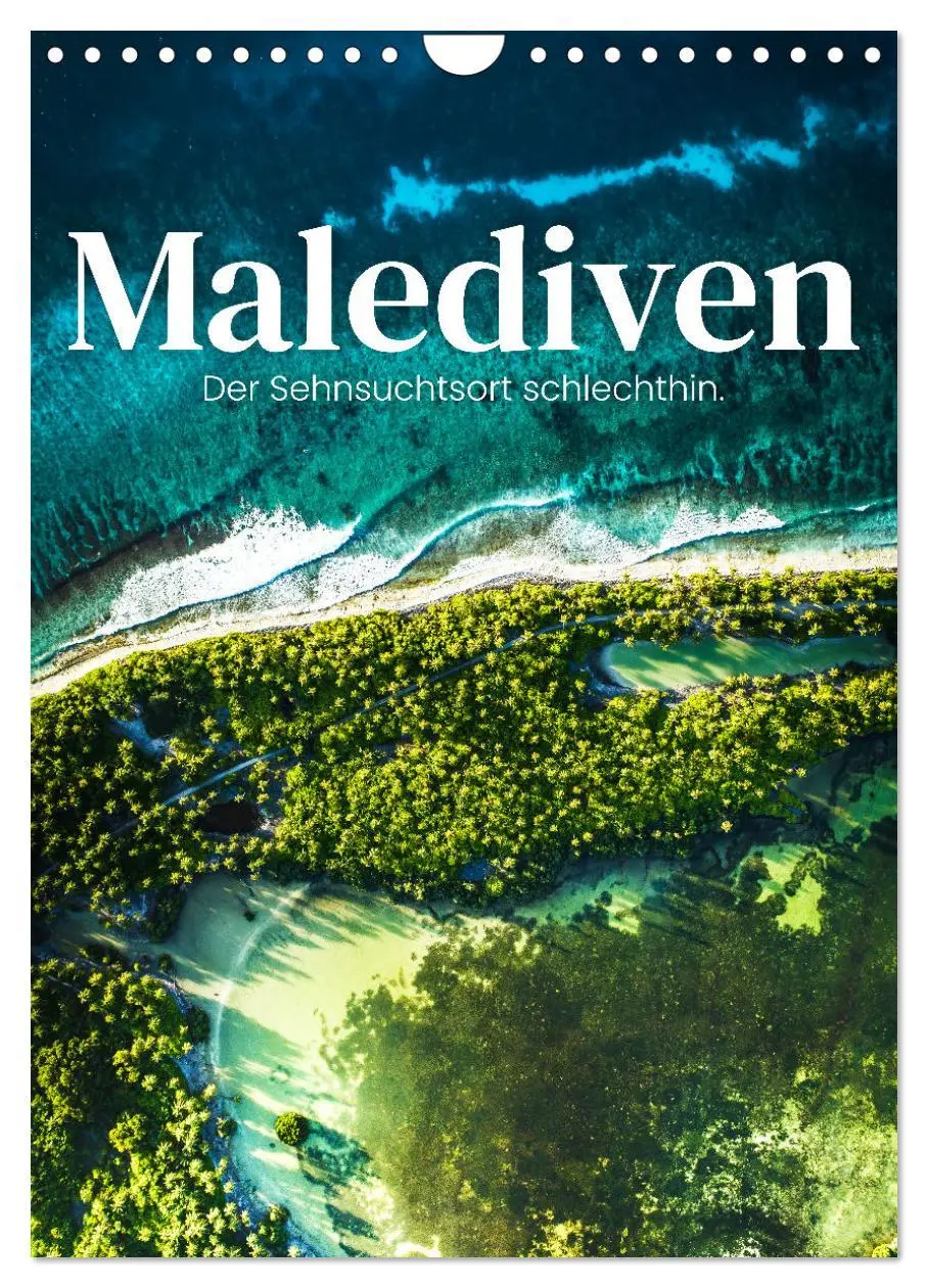 Cover: 9783516357462 | Malediven - Der Sehnsuchtsort schlechthin. (Wandkalender 2026 DIN...