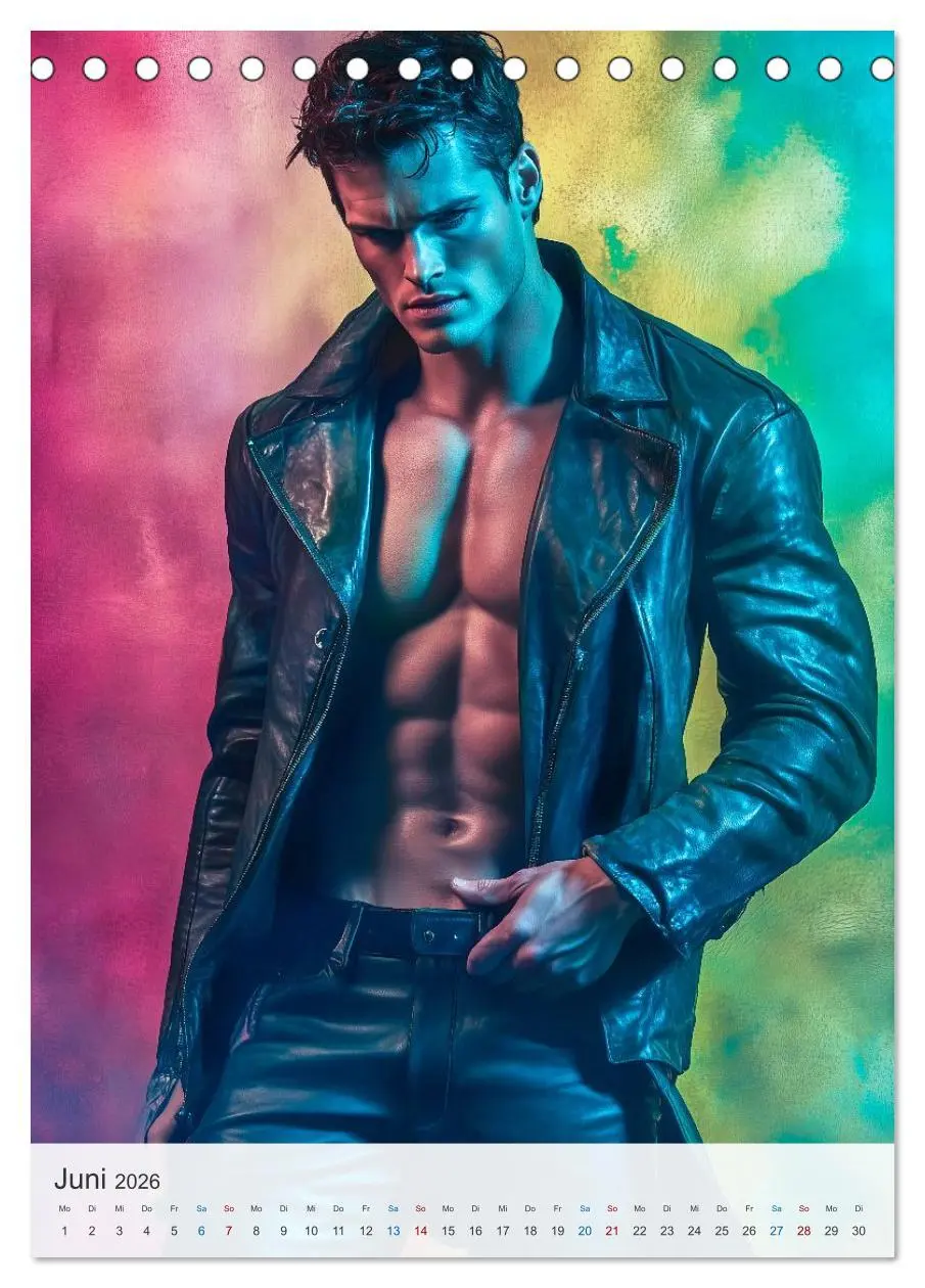 Bild: 9783516597462 | Muskeln und Leder (Tischkalender 2026 DIN A5 hoch), CALVENDO...
