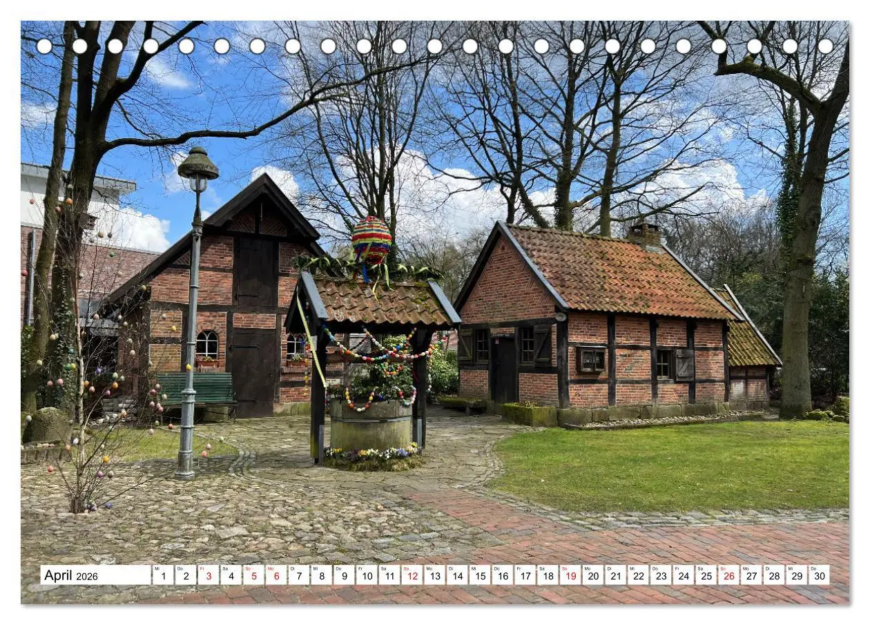 Bild: 9783457497562 | Lingen Ems (Tischkalender 2026 DIN A5 quer), CALVENDO Monatskalender