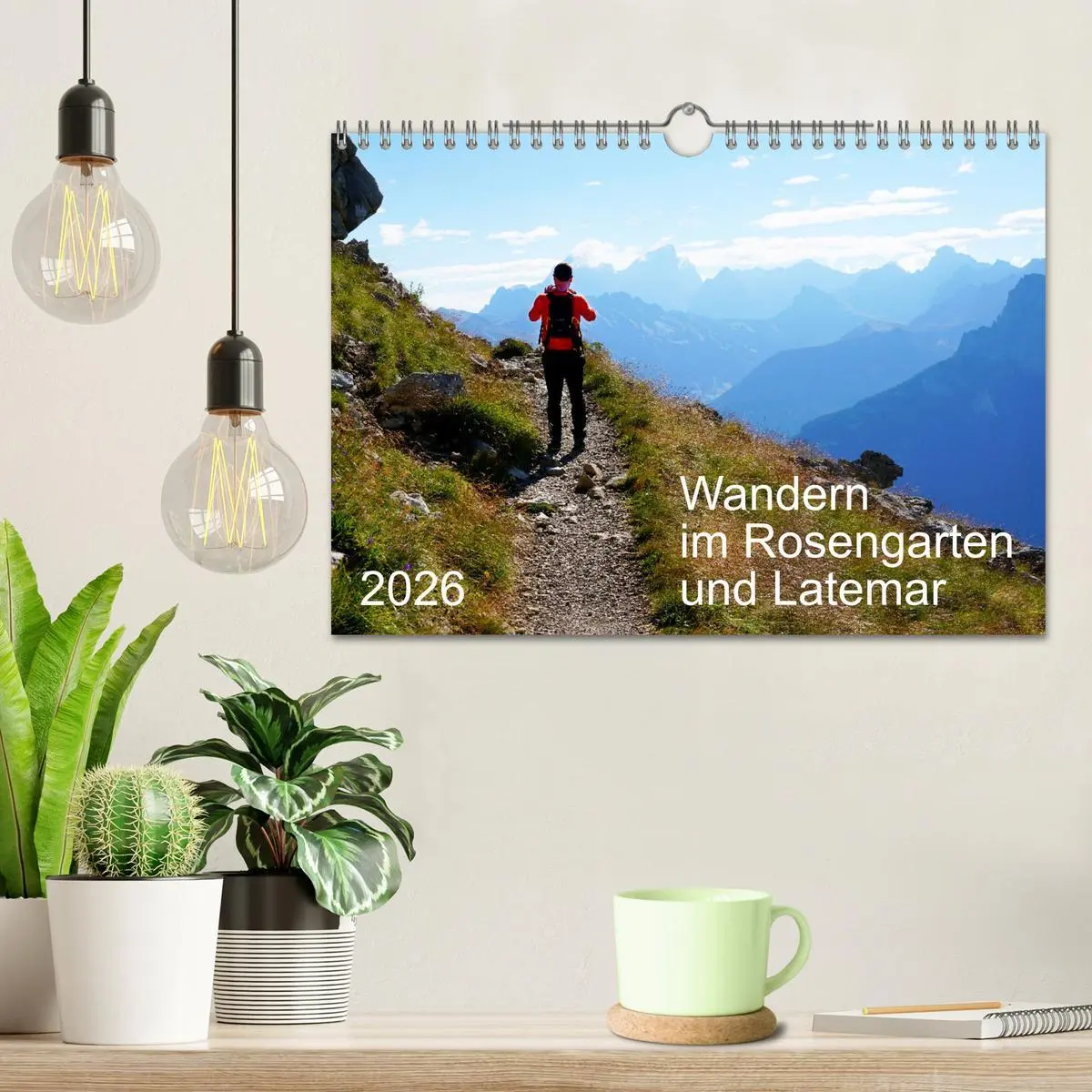 Bild: 9783457567562 | Wandern im Rosengarten und Latemar (Wandkalender 2026 DIN A4 quer),...