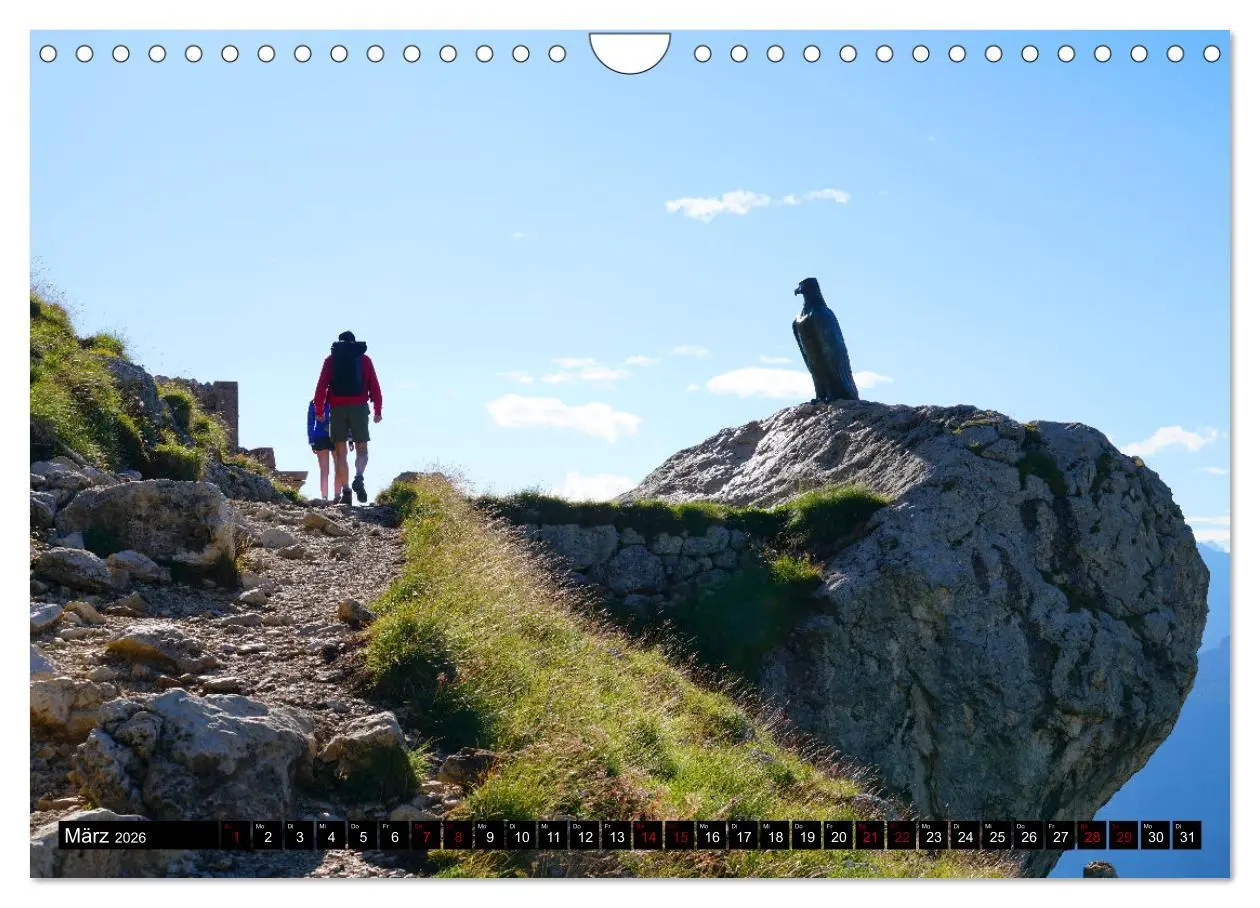 Bild: 9783457567562 | Wandern im Rosengarten und Latemar (Wandkalender 2026 DIN A4 quer),...