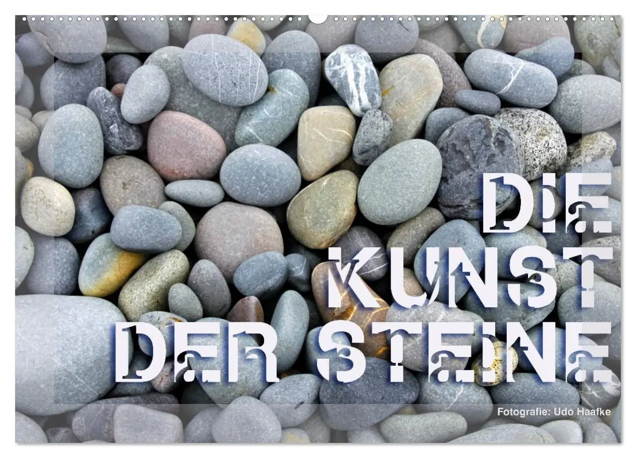 Cover: 9783516037562 | Die Kunst der Steine / 2026 (Wandkalender 2026 DIN A2 quer),...