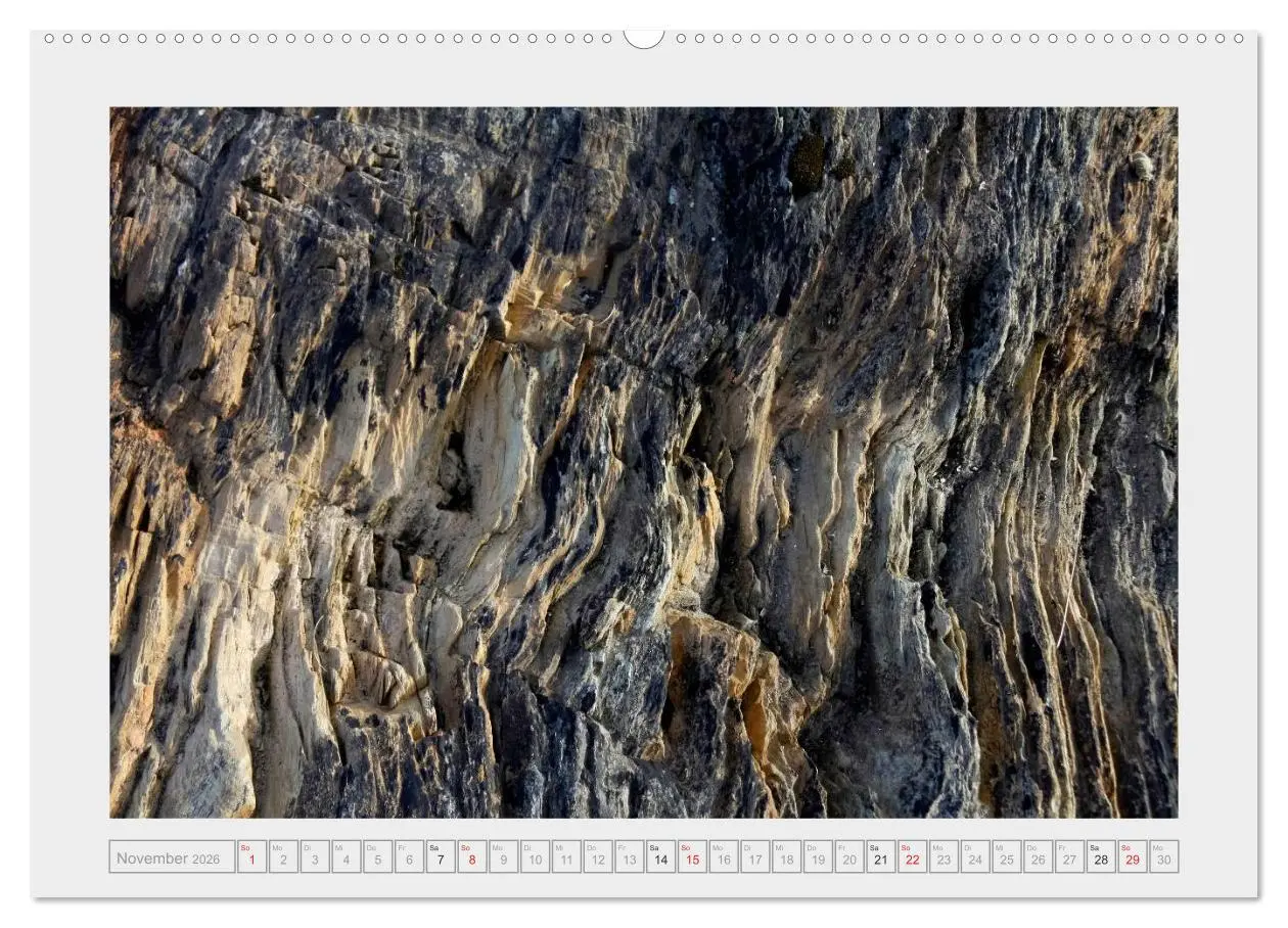 Bild: 9783516037562 | Die Kunst der Steine / 2026 (Wandkalender 2026 DIN A2 quer),...