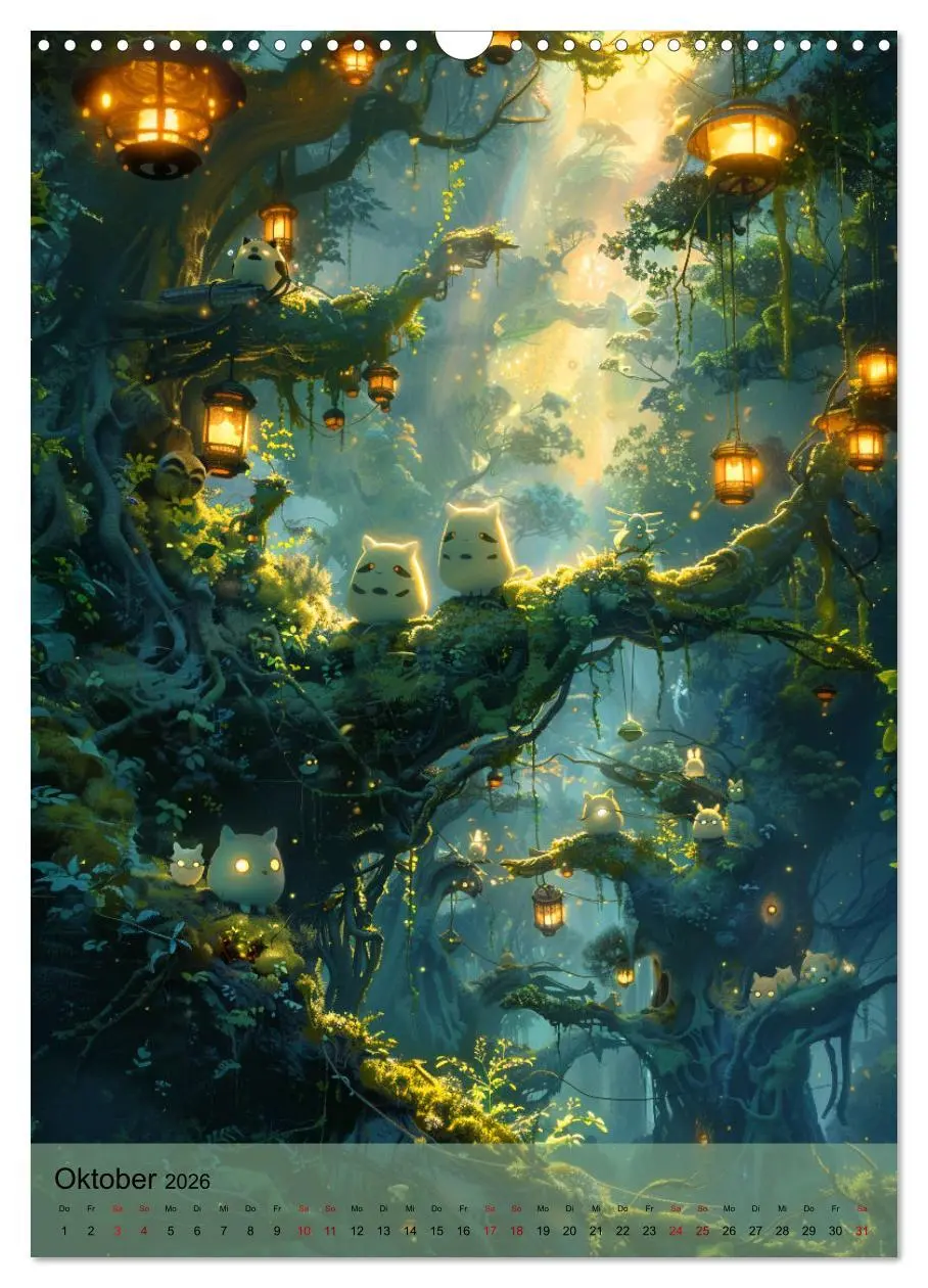 Bild: 9783516277562 | Immer wieder Anime (Wandkalender 2026 DIN A3 hoch), CALVENDO...