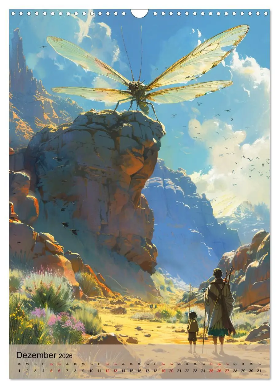 Bild: 9783516277562 | Immer wieder Anime (Wandkalender 2026 DIN A3 hoch), CALVENDO...