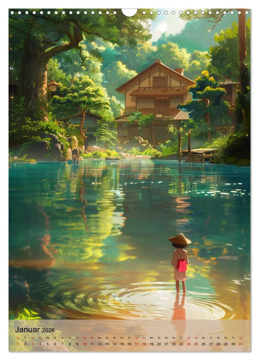 Bild: 9783516277562 | Immer wieder Anime (Wandkalender 2026 DIN A3 hoch), CALVENDO...